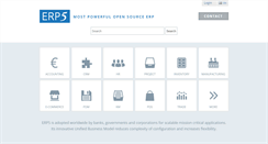 Desktop Screenshot of erp5.com